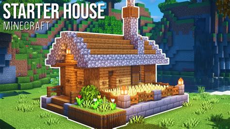 Minecraft: How to Build a Starter House - YouTube