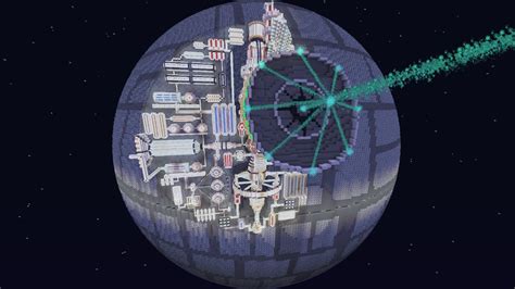 Minecraft: How to make a working Death Star - YouTube