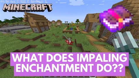 Minecraft: What Does the Impaling Enchantment Do?