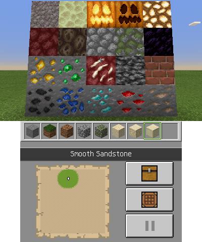 Minecraft - New Nintendo 3DS Edition Texture Modifications