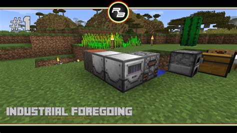 Minecraft 1.12.2 Industrial Foregoing - YouTube