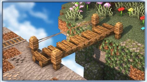 Minecraft 10 Bridge Building Ideas How to Build a Bridge Tutorial