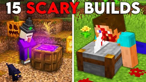 Minecraft 15+ HALLOWEEN Build Hacks and Ideas …