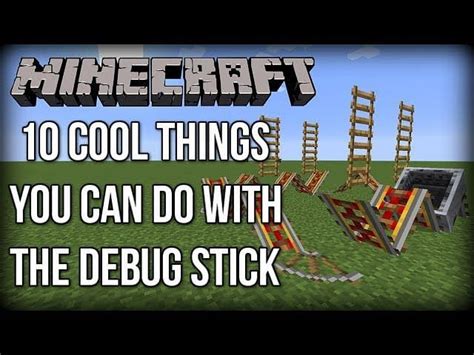 Minecraft 5 interesting uses of debug sticks