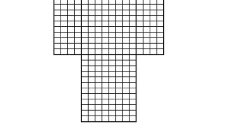 Minecraft Blank Skin Template (2) - TEMPLATES EXAMPLE