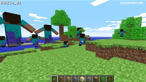 Minecraft Classic two player games. 