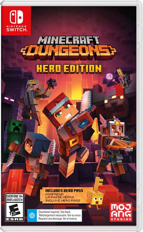 Minecraft Dungeons - Hero Edition - Nintendo SWITCH Game …