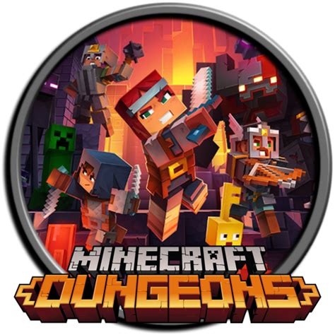 Minecraft Dungeons icon I made to fit in with the default Java Edition icon (.ICO link in