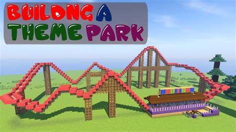 Minecraft Easy Roller Coaster Tutorial How to build a cool roller