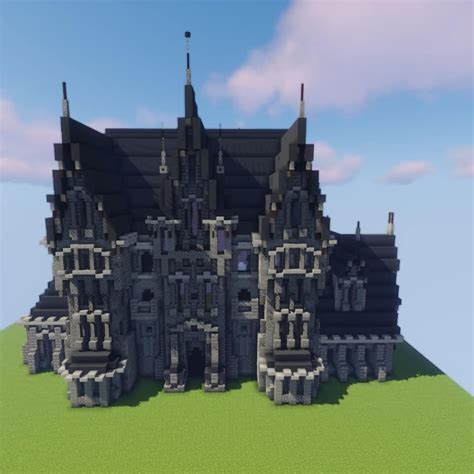 Minecraft Gothic House