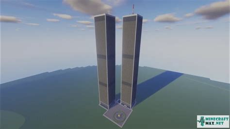 Minecraft How To Build The Twin Towers Tutorial YouTube