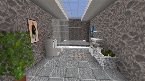 Minecraft How To Make A Bathroom Tutorial YouTube