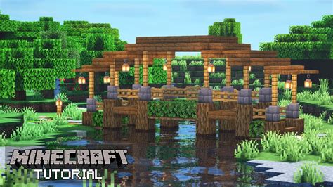 Minecraft How to Build a Bridge YouTube