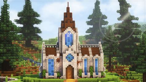 Minecraft How to Build a Cathedral Like a Boss YouTube