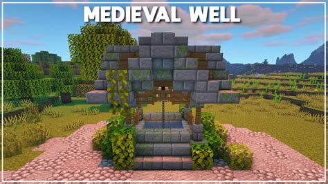 Minecraft How to Build a Medieval Well [Tutorial] 2020 YouTube