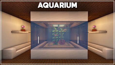 Minecraft How to Build a Modern Aquarium Design (Tutorial) YouTube