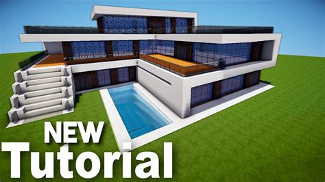 Minecraft How to Build a Modern House Best House Tutorial YouTube