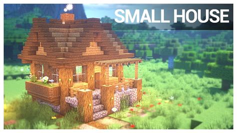 Minecraft How to Build a Small & Easy Modern House Tutorial (23