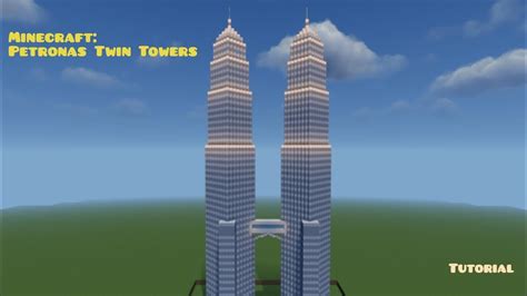 Minecraft How to Build a Twin Tower YouTube