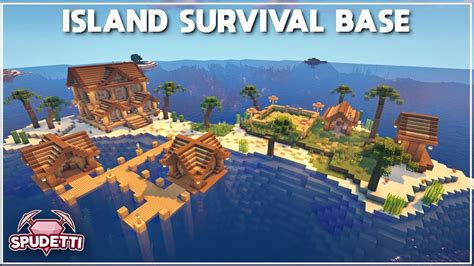 Minecraft How to Build an Island Survival Base [Tutorial] 2020 YouTube