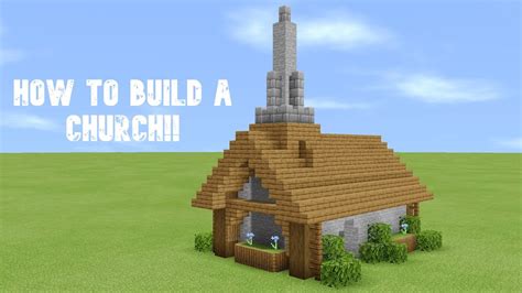 Minecraft How to build Small church tutorial YouTube