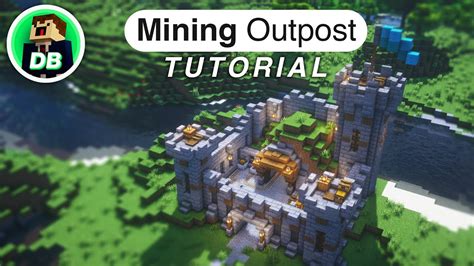 Minecraft How to build a Mining Outpost (Tutorial) YouTube
