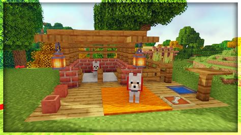 Minecraft How to make a Simple Dog House! YouTube