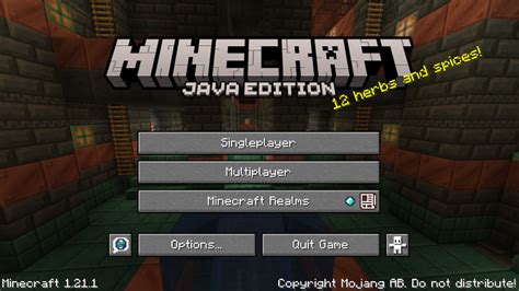 Minecraft Java Edition 1.21.1.