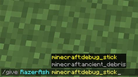 Minecraft Java Edition Debugging Material The Cutting Room Floor