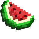 Minecraft Melon Slice And Melon Cursor Custom Cursor Browser Extension