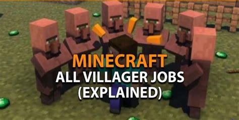 Minecraft Mobs Explained Villagers