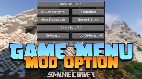 Minecraft Mod Menu 1 Minecraft Collection