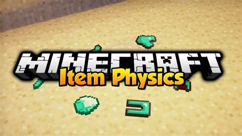 Minecraft Mod Showcase Item Physics Mod 1.7.2 YouTube