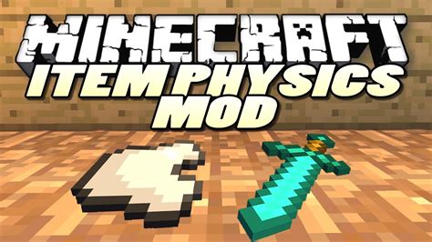 Minecraft Mods ITEM PHYSICS!!! Mod Showcase [1.7.10] YouTube