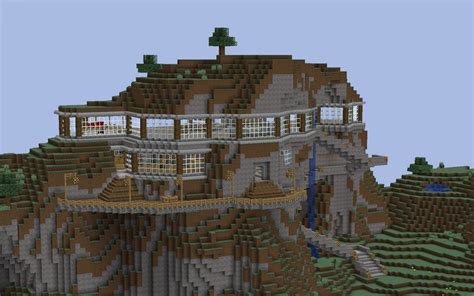 Minecraft Mountain Home Design