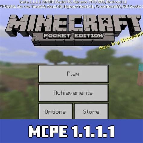 Minecraft Pe 1.1.1.1 Android 1 ANDROID OYUN CLUB.