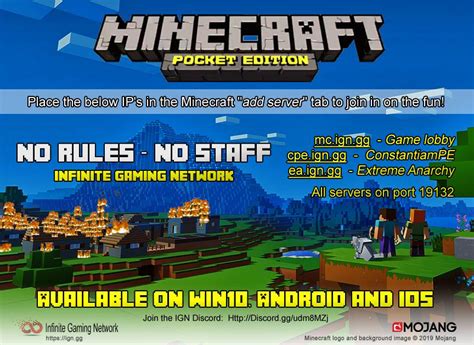 Minecraft Pocket Edition Anarchy - Posts Facebook