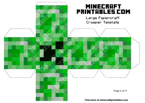 Minecraft Printable Crafts