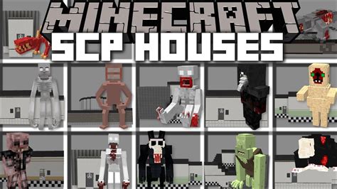 Minecraft SCP HOUSE STRUCTURE MOD / DON