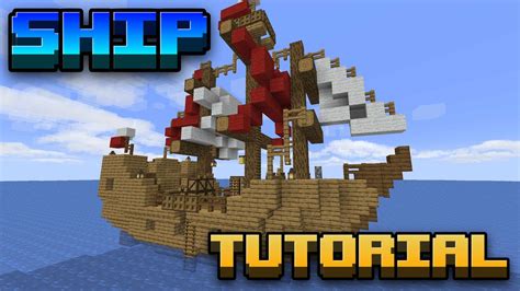 Minecraft Ship Building Tutorial Shipwreck Transformation YouTube