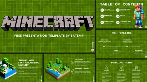 Minecraft Slides Template
