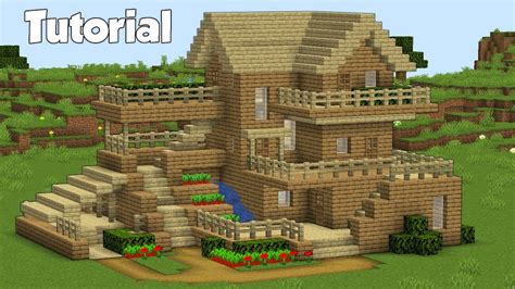 Minecraft Survival House Build Tutorial