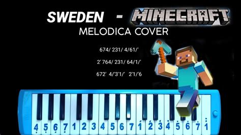 Minecraft Theme Melodica Cover(Sweden Tutorial) YouTube.