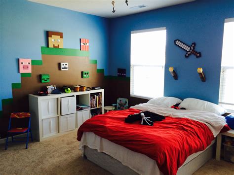 Minecraft Themed Bedroom
