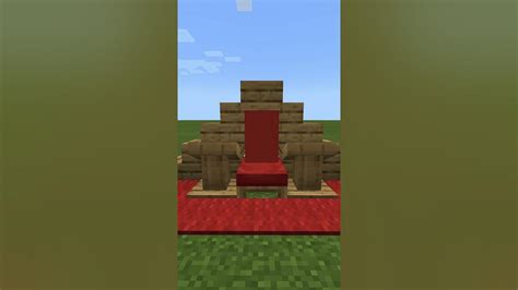 Minecraft Throne Build Tutorial YouTube