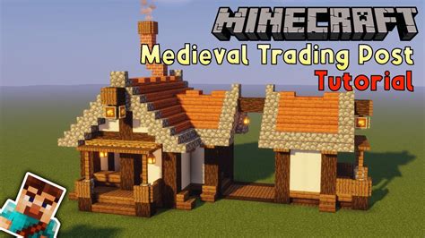 Minecraft Tutorial Medieval Trading Post!! YouTube