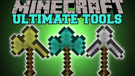 Minecraft ULTIMATE TOOLS TOOLS BOWS AND SWORDS!) Mod