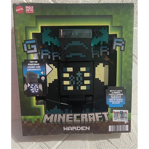 Minecraft Warden Deluxe Action Figure [Lights & Sounds]