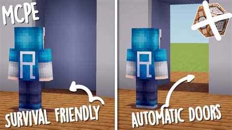 Minecraft automatic door command block