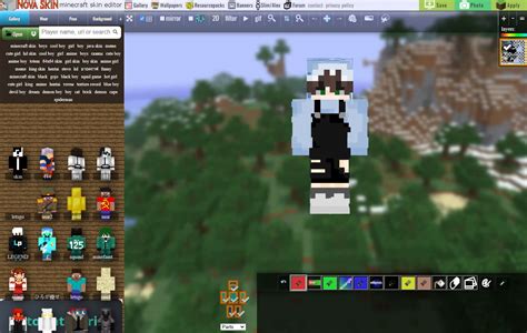 Minecraft avatar maker.  Help the layers are gone! / The mod doesn't work! A fe...